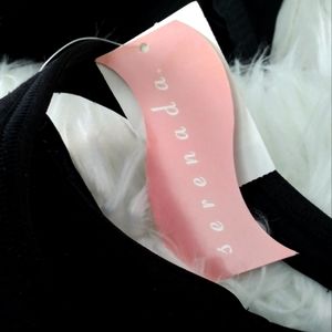 Black Serenada Seamless Smooth Bra 40DD